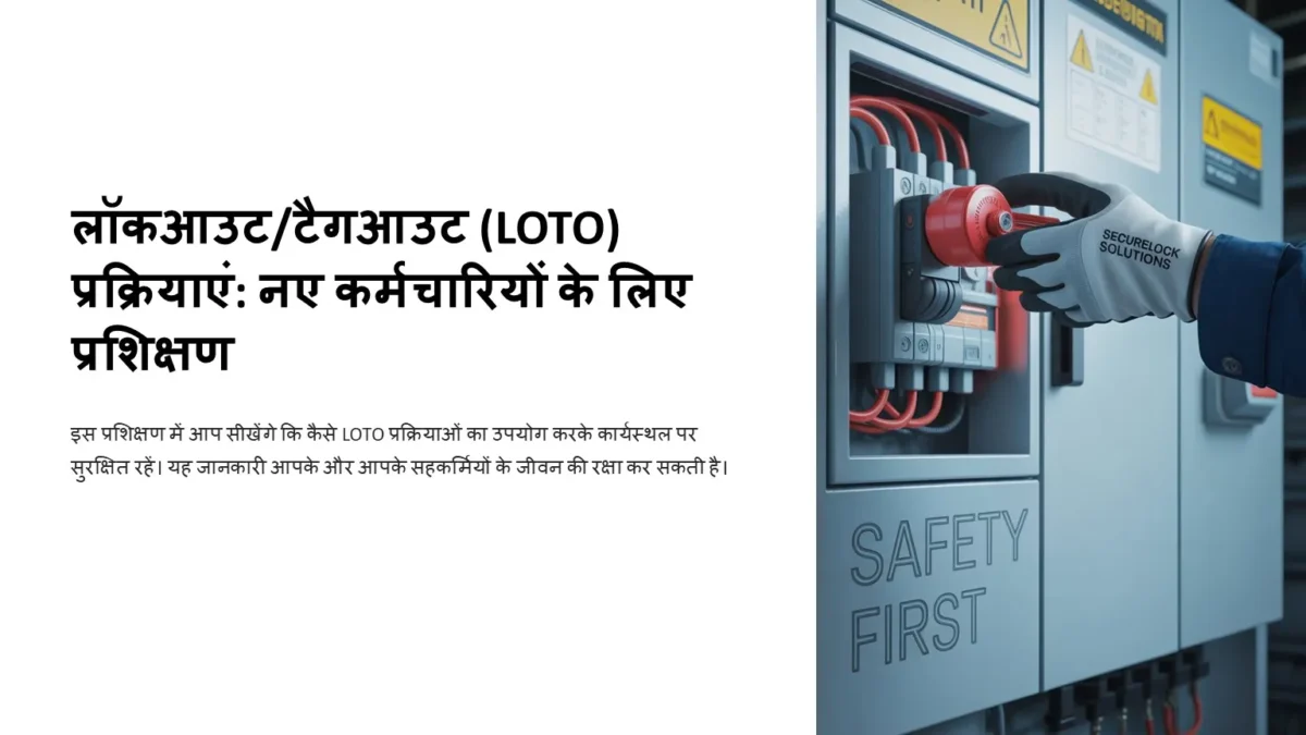 लॉकआउट/टैगआउट (LOTO) प्रक्रियाएं - Image 1