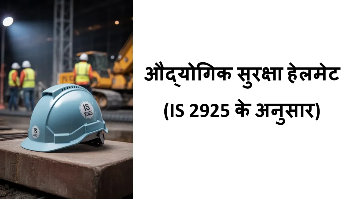 Industrial Safety Helmet (As per IS 2925) - Image 1