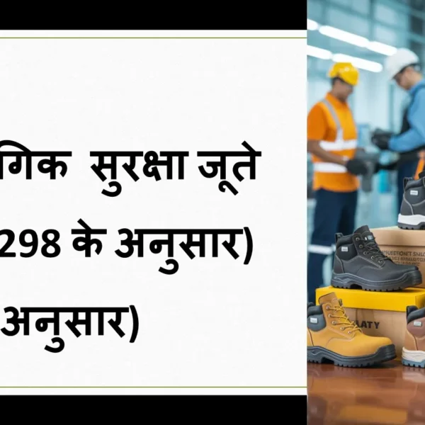 Industrial Safety Shoes (As per IS 15298)